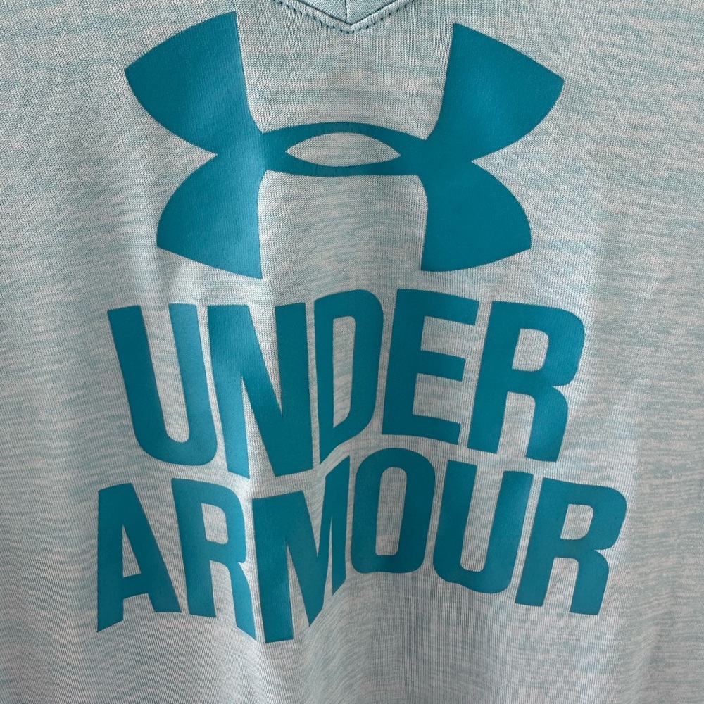 Under armour shirt size S light blue
